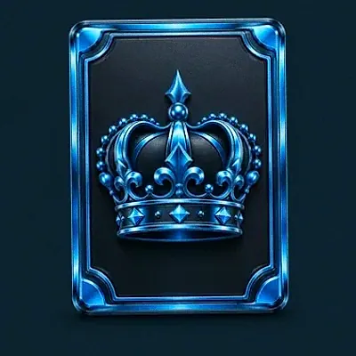 Crown emblem card — VegaStars