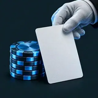 Hand dealing card — VegaStars