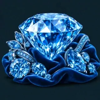 Faceted diamond gemstone — VegaStars