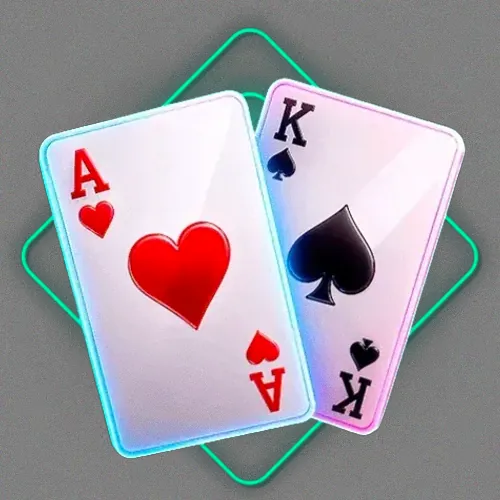 Ace and king playing cards