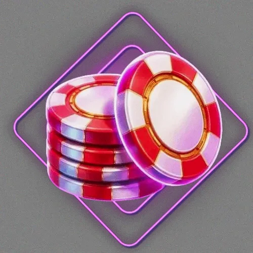 Poker table with cards
