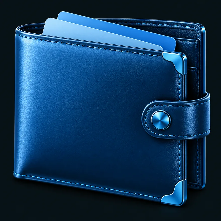 Leather wallet — VegaStars